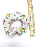 Llama Hair Scrunchie, Elastic Cotton Fabric Hair Tie