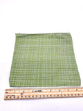 Green Grid Zip Pouch