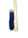 Blue Black Purple Key Fob Wristlet