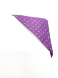 Purple Cross Fabric Corner Bookmark, Cup Coaster