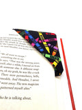 Crayon Fabric Corner Bookmark, Cup Coaster, Book Corner Marker