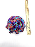 Multicolor Octopus, Stuffed Animal Creature, Hand Crochet Toy Plushie