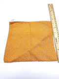 Orange Dot Zip Pouch