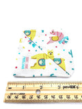 Llama Fabric Corner Bookmark, Cup Coaster