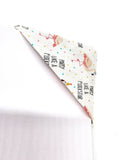 Flamingo Fabric Corner Bookmark, Cup Coaster