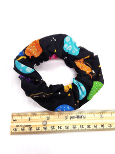 Galaxy Hair Scrunchie, Elastic Cotton Fabric Hair Tie