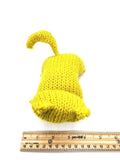 Yellow Kitty, Stuffed Animal Cat, Hand Knit Toy Plushie