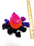 Multicolor Octopus, Stuffed Animal Creature, Hand Crochet Toy Plushie