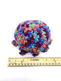 Multicolor Octopus, Stuffed Animal Creature, Hand Crochet Toy Plushie