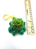 Green Octopus Keychain, Stuffed Animal, Hand Crochet Toy Plushie