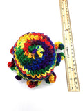 Rainbow Octopus, Stuffed Animal Creature, Hand Crochet Toy Plushie