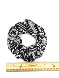 Tribal Hair Scrunchie, Elastic Cotton Fabric Hair Tie