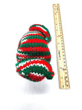 Christmas Kitty, Stuffed Animal Cat, Hand Knit Toy Plushie