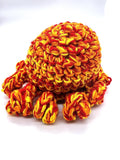 Multicolor Octopus, Stuffed Animal Creature, Hand Crochet Toy Plushie