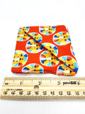 Cat Fabric Corner Bookmark, Cup Coaster