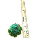 Green Octopus Keychain, Stuffed Animal, Hand Crochet Toy Plushie