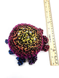 Multicolor Octopus, Stuffed Animal Creature, Hand Crochet Toy Plushie