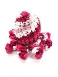 Pink Octopus, Stuffed Animal Creature, Hand Crochet Toy Plushie