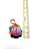 Multicolor Octopus Keychain, Stuffed Animal, Hand Crochet Toy Plushie