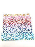 Rainbow Dot Zip Pouch