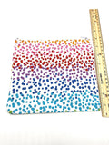 Rainbow Dot Zip Pouch