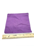 Purple Cross Zip Pouch