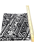 Tribal Black and White Zip Pouch