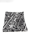 Tribal Black and White Zip Pouch