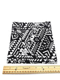 Tribal Black and White Zip Pouch