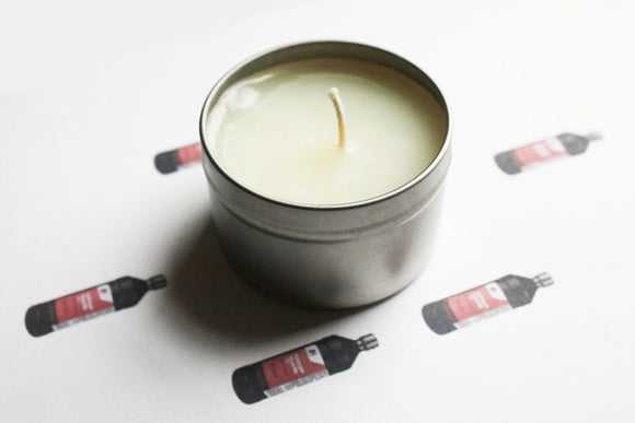 Menthol Scented Candle - Vegan Candle - Homemade Candles - Natural Candles - Tin Candle - Container Candle