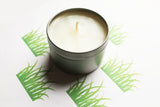 Fresh Cut Grass Scented Tin Candle