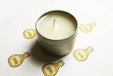 Bay Rum Scented Candle Vegan Soy Wax