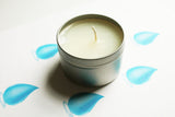 Water Scented Candle Vegan Soy Wax