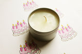 Birthday Cake Scented Soy Candle