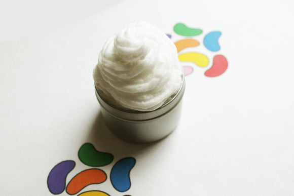 Jelly Beans Whipped Body Butter, Scented Vegan Moisturizer,  Body Butter, Whipped Lotion, Tin Jars, Valentines Gift