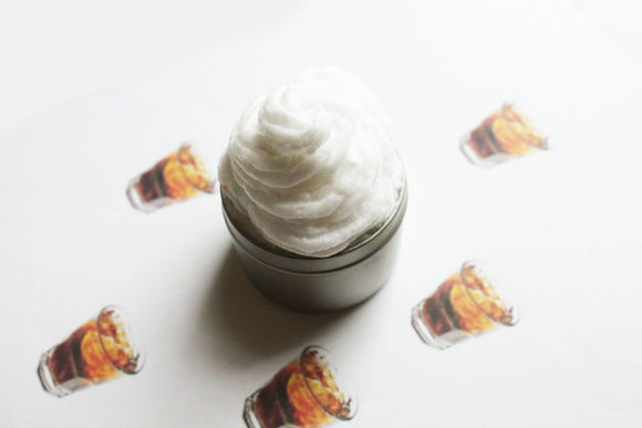 Rum & Coke Whipped Body Butter - Scented Vegan Whipped Mango Butter - Natural Body Butter - Whipped Lotion - Tin Jars