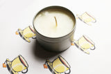 Tea Scented Candle Vegan Soy Wax