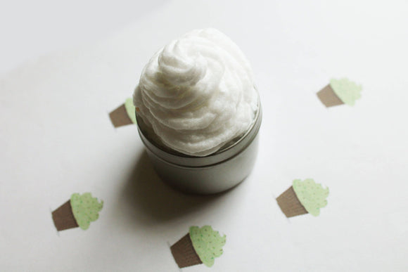 Vanilla Mint Whipped Body Butter, Scented Vegan Whipped Mango Butter,  Body Butter, Whipped Lotion, Tin Jars, Valentines Gift