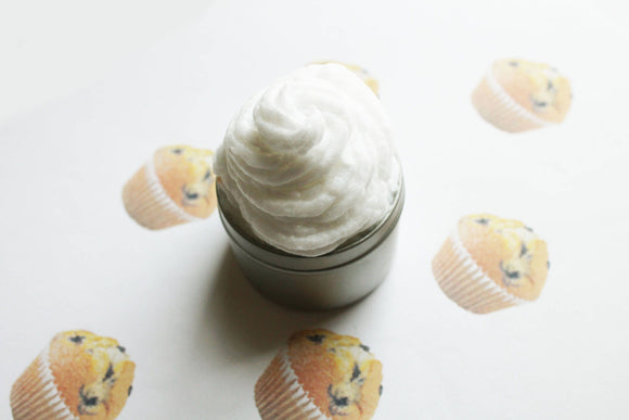 Blueberry Muffin Whipped Body Butter, Scented Vegan Moisturizer,  Body Butter, Whipped Lotion, Tin Jars, Valentines Gift