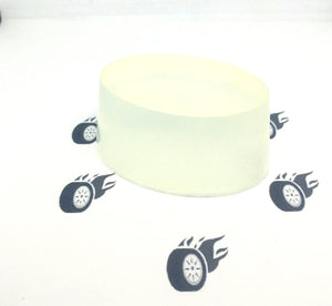 Burnt Rubber Scented Soap, Handmade Vegan Glycerin Soap Bar