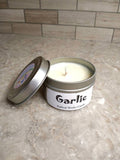 Garlic Scented Tin Candle