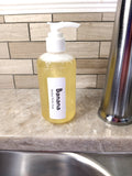 Banana Vegan Liquid Soap, Handmade Body Wash Castile Soap, Weird Home Gift Soap, Valentines Gift