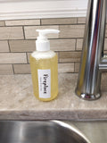 Fireplace Liquid Soap, Homemade Soap, Vegan Soap, Body Wash, Hand Soap, Castile Soap, Valentines Gift