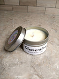 Clementine Scented Soy Candle