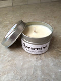 Spearmint Scented Soy Candle