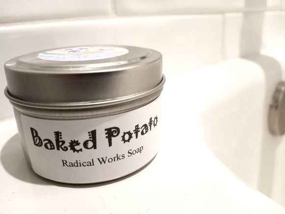 Baked Potato Whipped Soap, Scented Soap, Homemade Soap, Vegan Soap, Glycerin Soap, Cream Soap, Valentines Gift