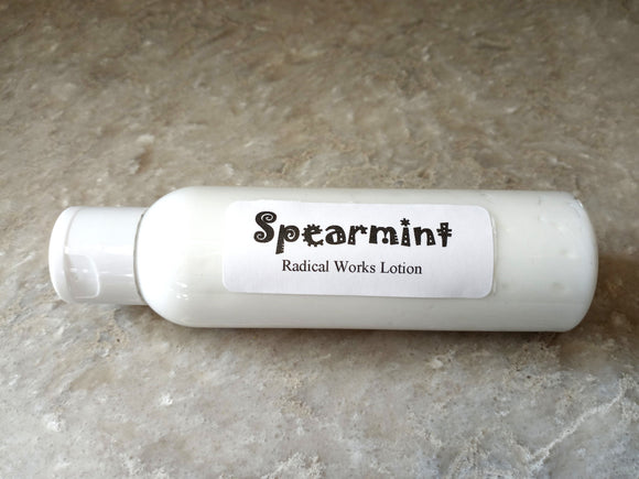 Spearmint Lotion, Handmade Scented Vegan Lotion, Body Lotion, Face Lotion,  Lotion, Lotion Bottles, Hand Lotion, Valentines Gift