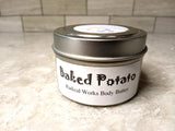 Baked Potato Whipped Body Butter, Scented Vegan Whipped Mango Butter,  Body Butter, Whipped Lotion, Tin Jars, Valentines Gift