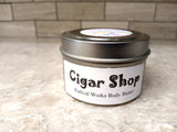 Cigar Shop Whipped Body Butter, Scented Vegan Whipped Mango Butter,  Body Butter, Whipped Lotion, Tin Jars, Valentines Gift