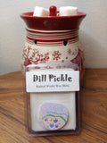 Dill Pickle Scented Melts, Vegan Soy Wax, Soy Candles, Soy Wax Melts, Soy Tarts